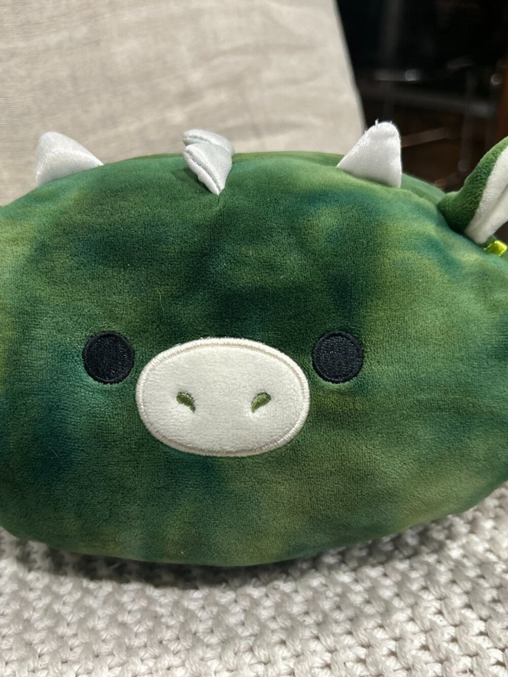 Jazwares Stackables Green Duke the Dragon Medium Plush Toy Washable 2022